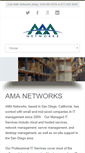 Mobile Screenshot of amanetworks.com
